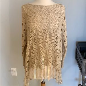 Fringe sweater
